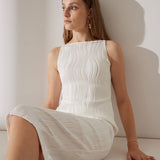 Cami - A víz hullámzó textúrájú ruha